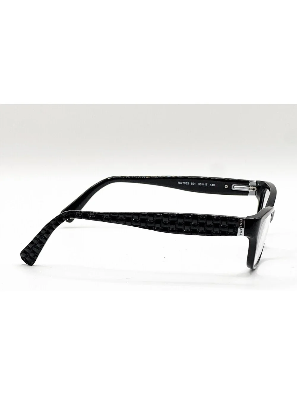 Ralph Lauren RA 7053 501 Black Cat Eye Authentic Eyeglass Frames 50-17